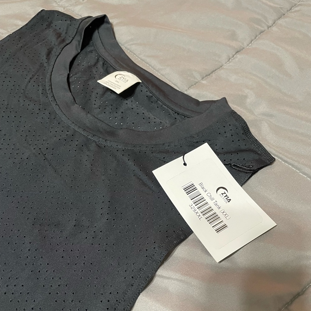 Zyia Black Chill tank